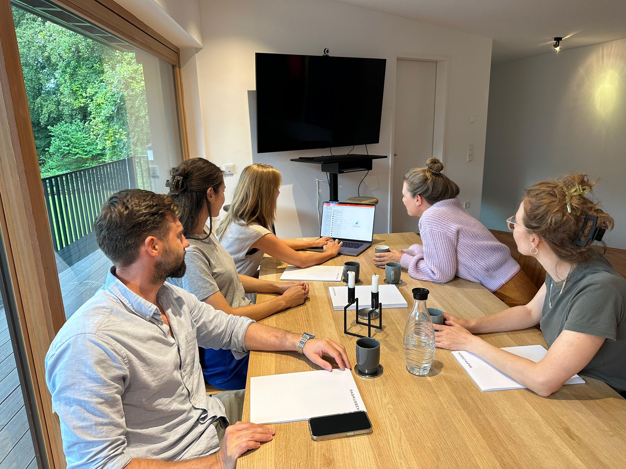 Team offsite meeting at GROW